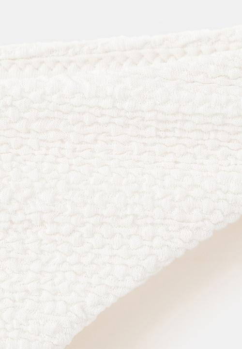 MANGO - Bikini pantie lesbos- light beige