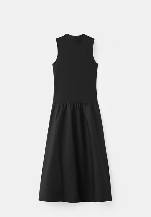 MANGO - Dress valvin - black