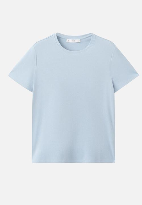 MANGO - Plus t-shirt riti - light/pastel blue