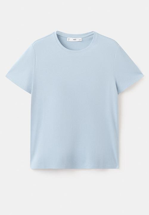 MANGO - Plus t-shirt riti - light/pastel blue