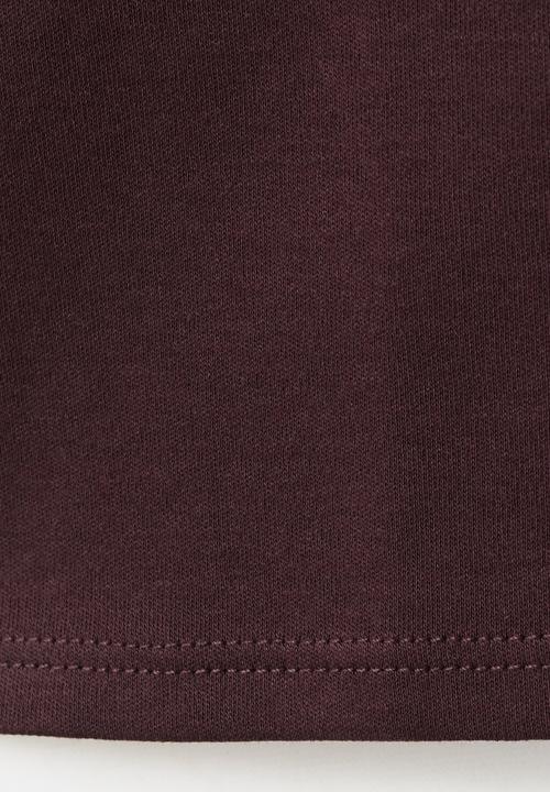 MANGO - T-shirt riti - dark red