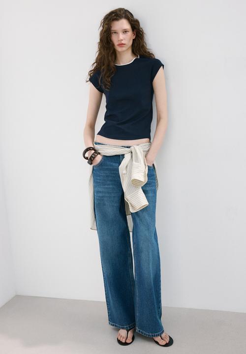 MANGO - Jeans niki- open blue