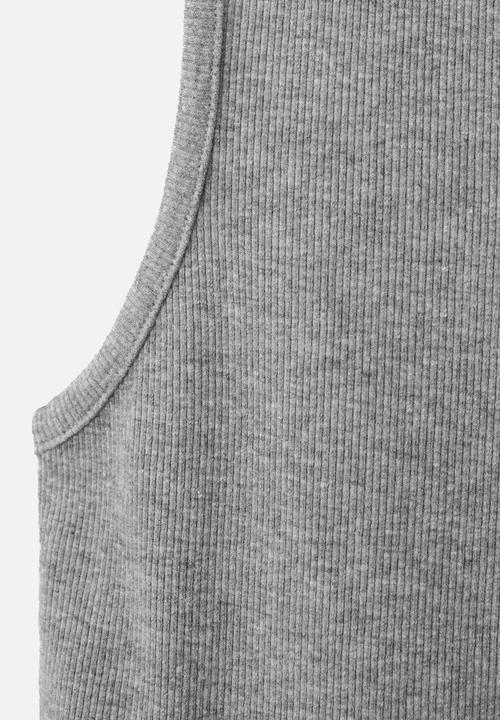 MANGO - Top boni - medium gray