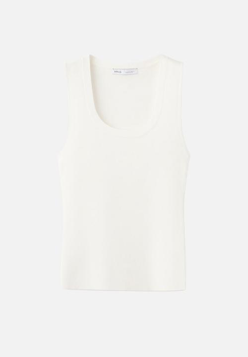 MANGO - Top marx - light beige