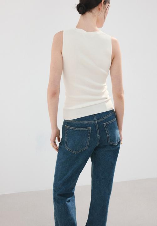 MANGO - Top marx - light beige