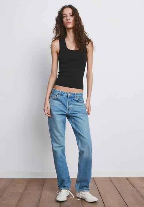 MANGO - Top marx - black