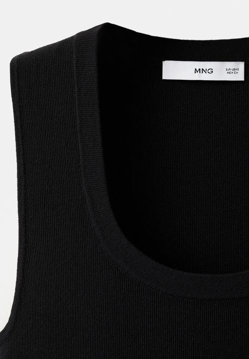 MANGO - Top marx - black