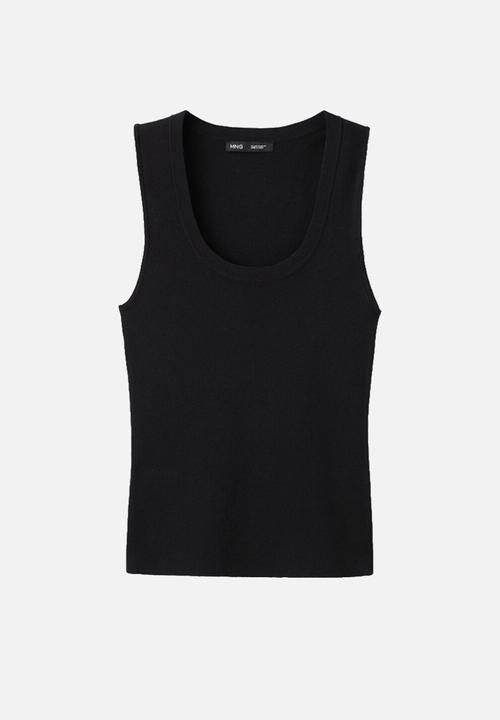 MANGO - Top marx - black