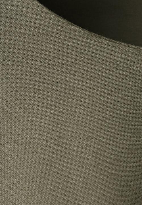 MANGO - T-shirt candelo - khaki