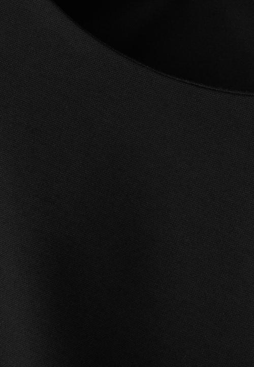MANGO - T-shirt candelo - black