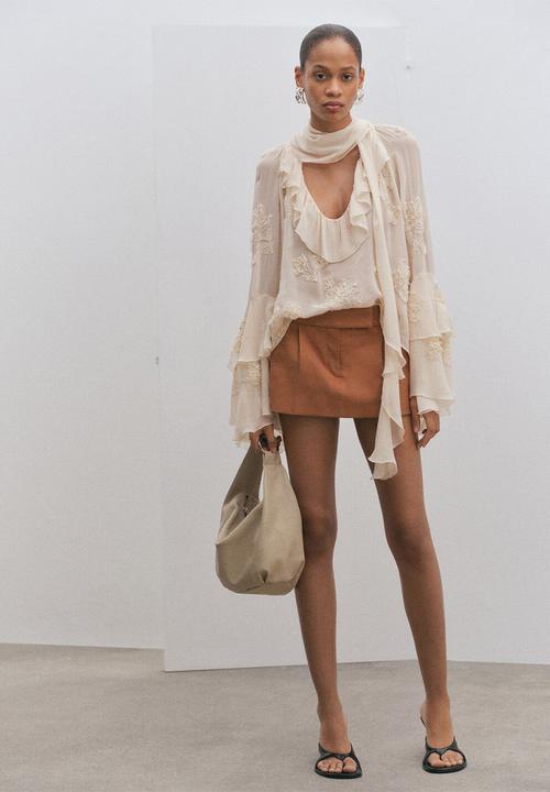 MANGO - Shorts aly - neutral