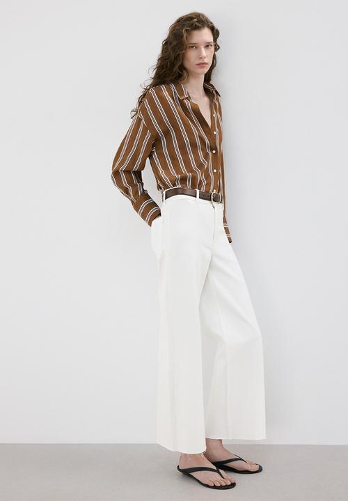 MANGO - Jeans catherin- white