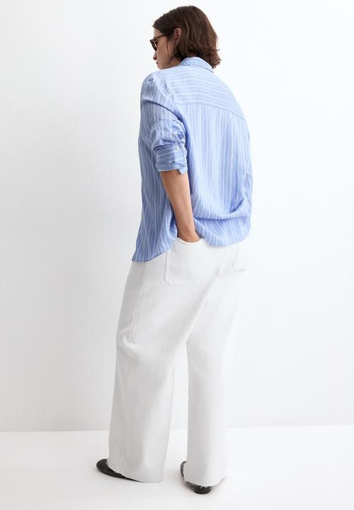 MANGO - Jeans catherin- white
