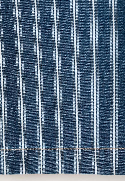 MANGO - Trousers juno - medium blue