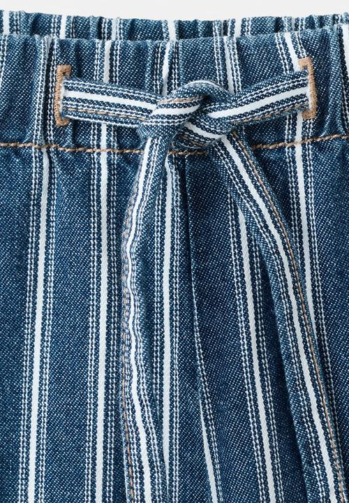 MANGO - Trousers juno - medium blue