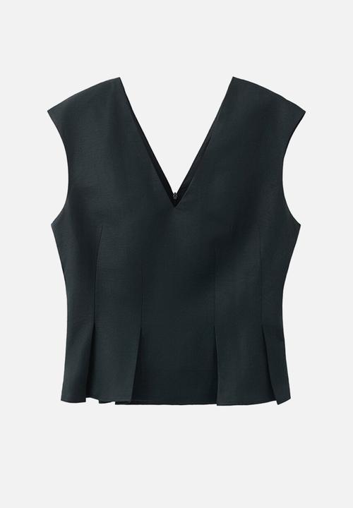 MANGO - Top lbolga - navy