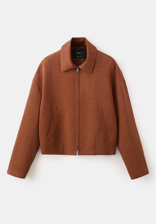 MANGO - Jacket vbbargan - rust/copper