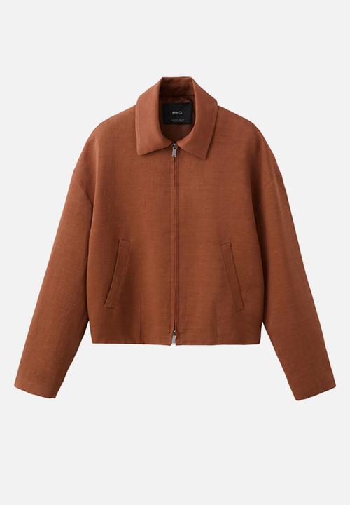 MANGO - Jacket vbbargan - rust/copper