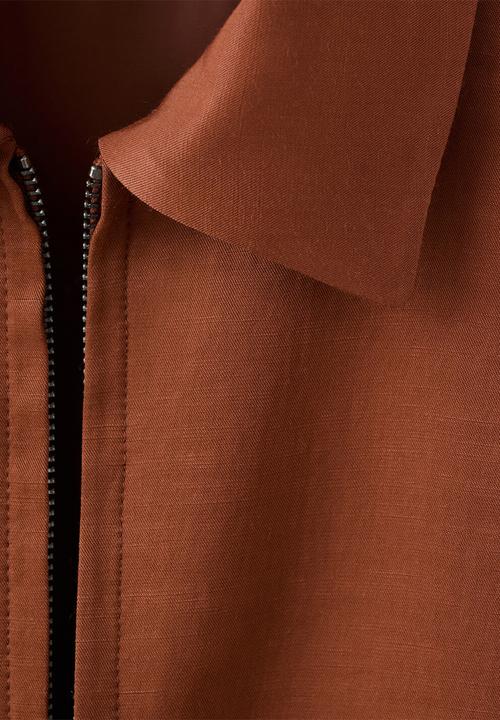 MANGO - Jacket vbbargan - rust/copper