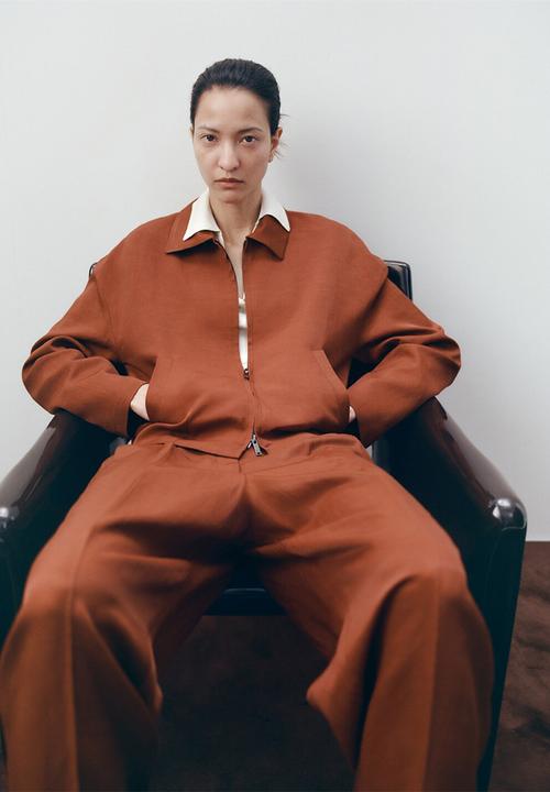 MANGO - Jacket vbbargan - rust/copper