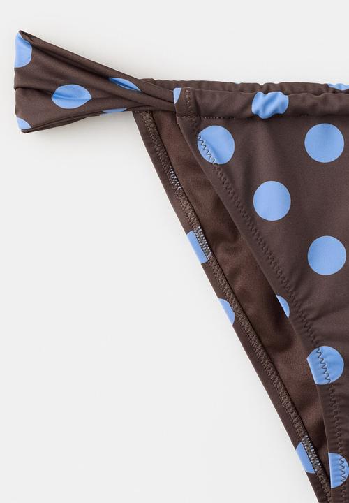 MANGO - Bikini pantie apolo- dark brown