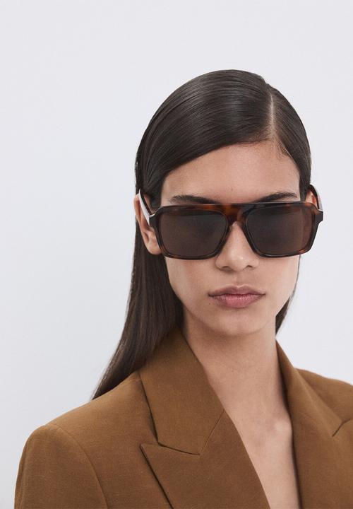 MANGO - Blazer vbtexas - dark brown