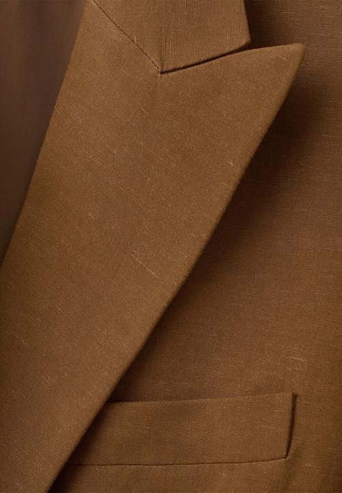 MANGO - Blazer vbtexas - dark brown