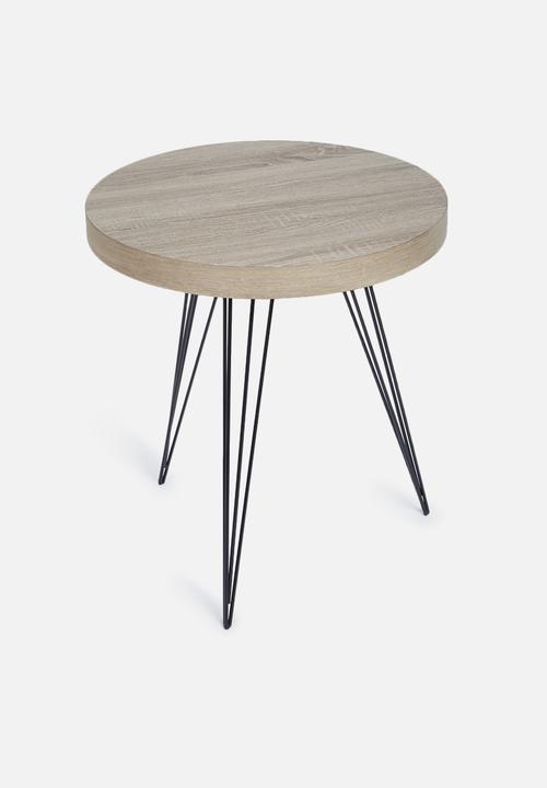 Eleven Past - Retro round side table