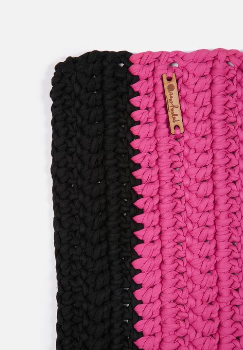 Sew Hooked - Multi stripe bathmat