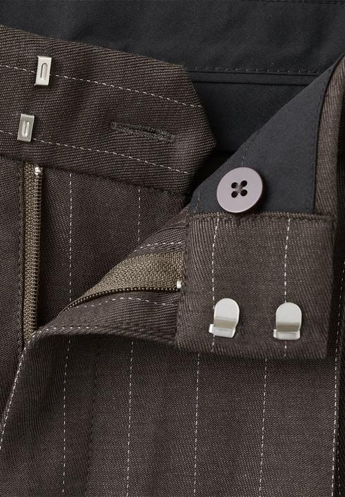 MANGO - Trousers vbbali - dark brown