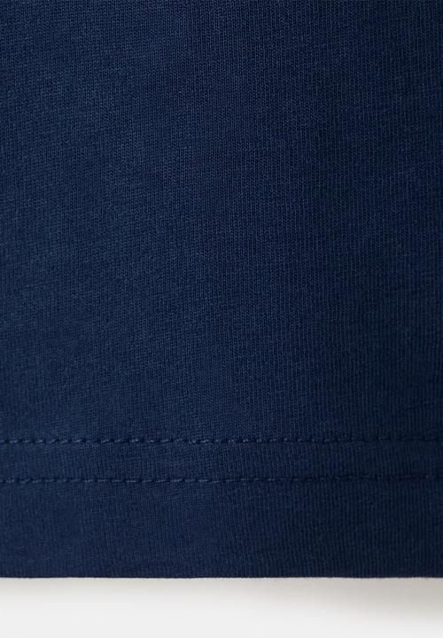 MANGO - T-shirt chalspi - navy