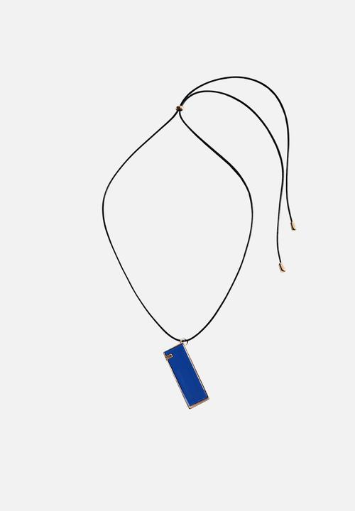 MANGO - Gia necklace - blue