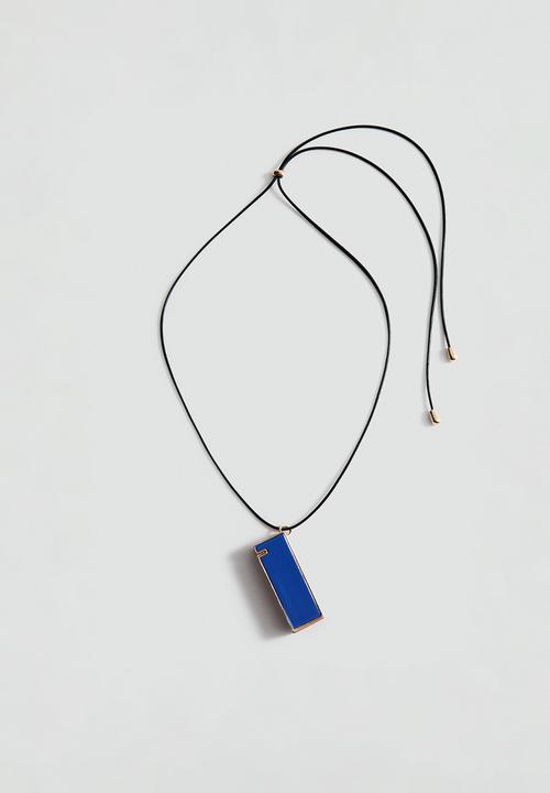 MANGO - Gia necklace - blue
