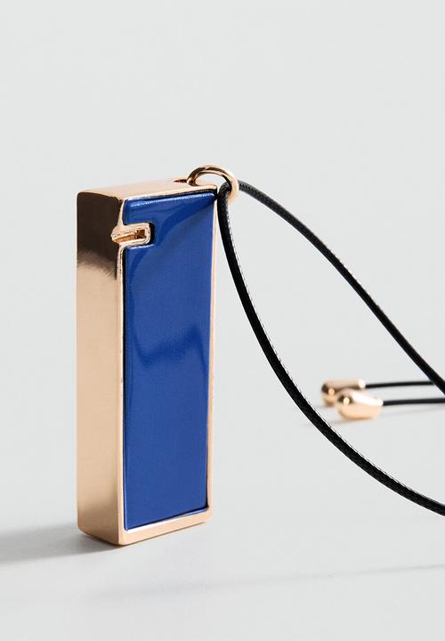 MANGO - Gia necklace - blue
