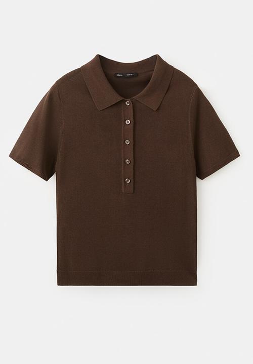 MANGO - Sweater tencyp - dark brown