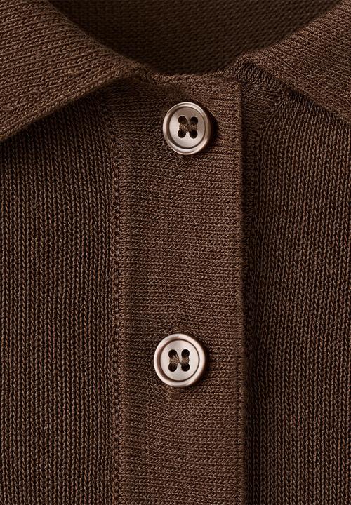 MANGO - Sweater tencyp - dark brown