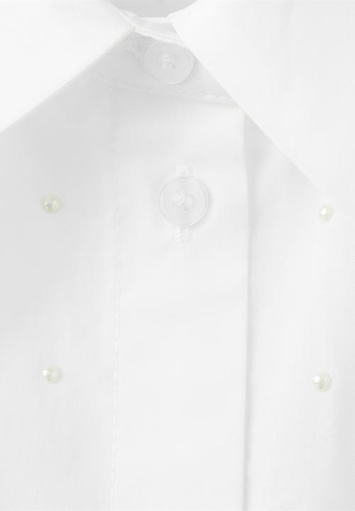 MANGO - Shirt rusca - natural