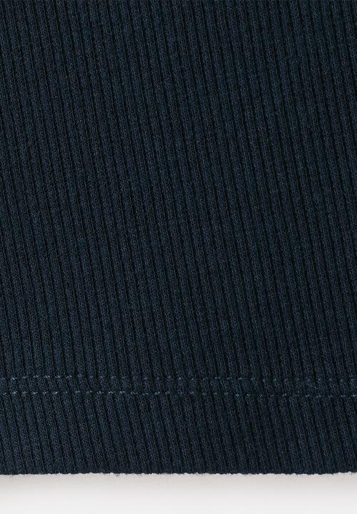 MANGO - T-shirt lirio - navy