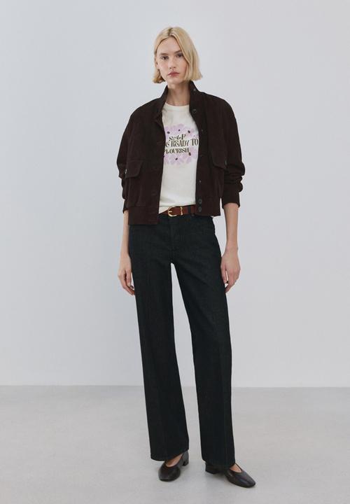 MANGO - T-shirt ilustra - medium purple