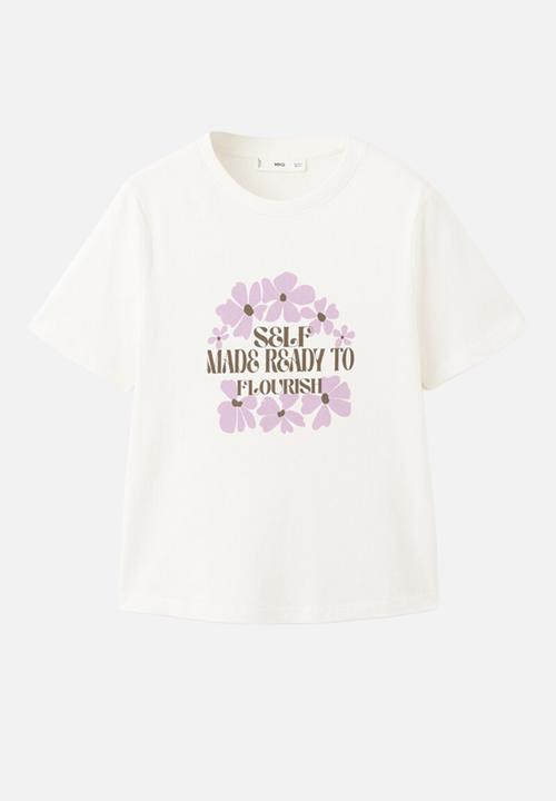 MANGO - T-shirt ilustra - medium purple