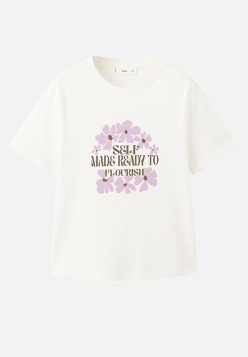 MANGO - T-shirt ilustra - medium purple