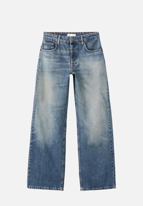 MANGO - Jeans dulce - open blue
