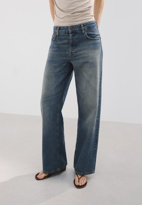 MANGO - Jeans dulce - open blue