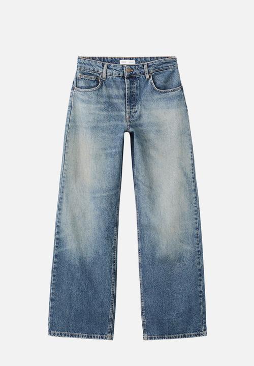 MANGO - Jeans dulce - open blue