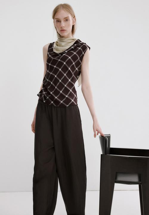 MANGO - Trousers vbmusa - medium purple