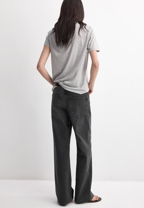 MANGO - Jeans niki - open gray