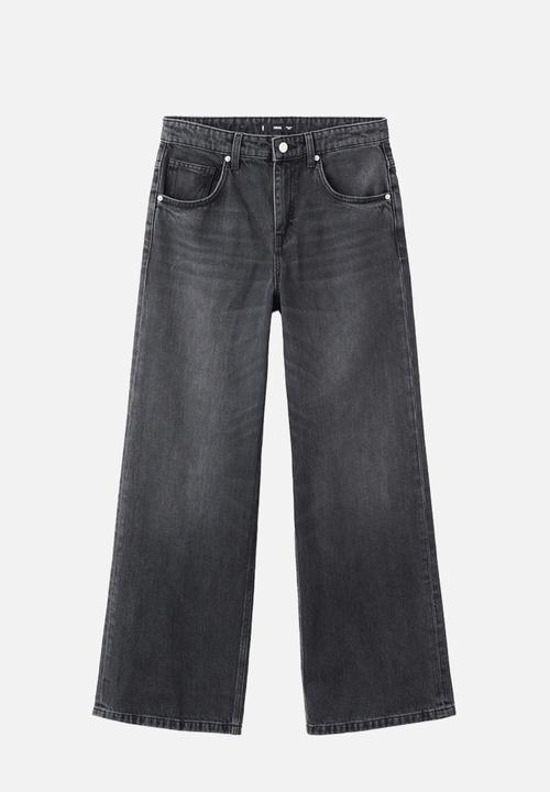 MANGO - Jeans niki - open gray