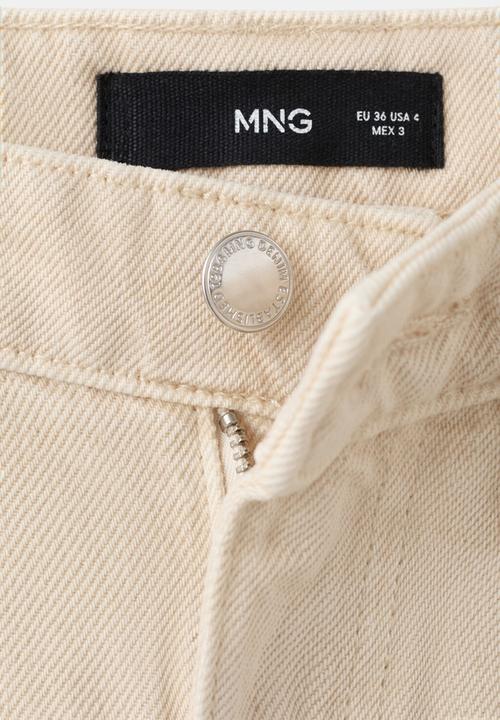 MANGO - Jeans eugenie - light/pastel yellow