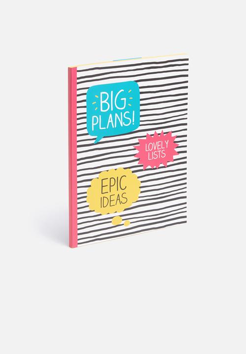 Wild & Wolf - Big plans large jotter