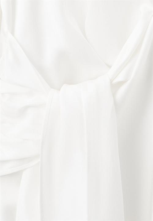 MANGO - Shirt blanca - natural